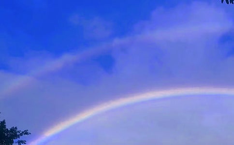 中班美術(shù)教案《彩虹》