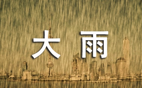 歌唱活動(dòng)教案小班大雨小雨