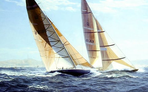 中班美術(shù)教案:帆船