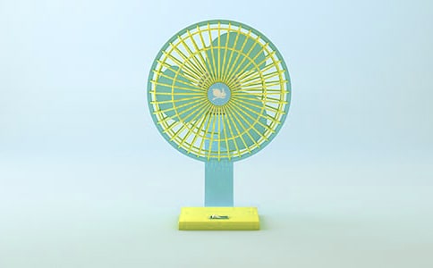 有一個(gè)人頭戴安全帽,上面綁著一把扇子,左手拿著電風(fēng)扇,右手拿著水壺,腳穿溜冰鞋,請(qǐng)問(wèn)他要去哪里?