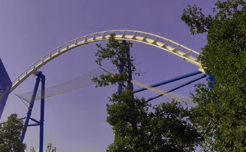 坐過(guò)山車的作文