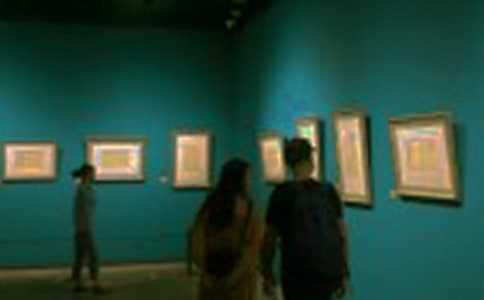 好玩的3D畫展作文