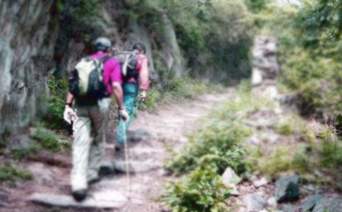 爬山的心情句子