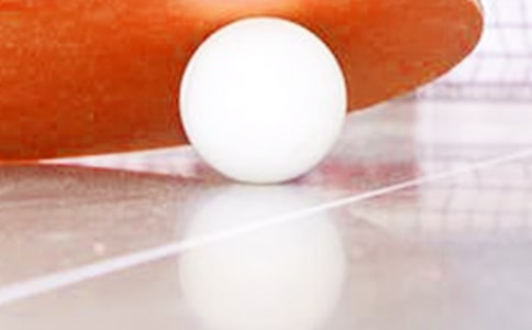 第一次打乒乓球作文