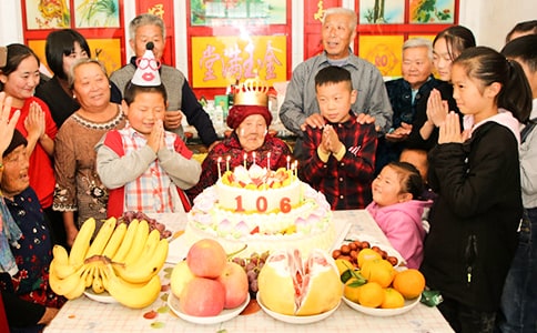 九十壽辰祝酒詞