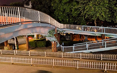 走天橋作文600字